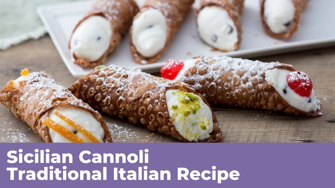 Cannoli is a classic Italian pastry